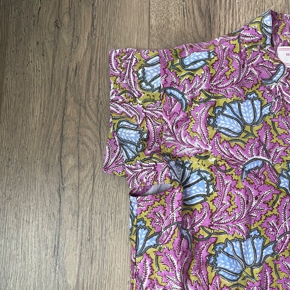 Hampton House Tuckernuck Hunter Dress in Fuchsia Floral Sz XS - Picture 7 of 12